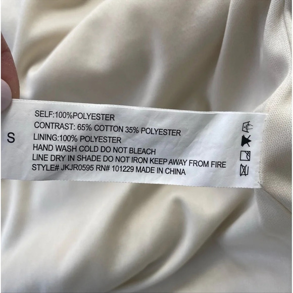 NWT Womens Stoosh Denim Faux Fur Sherpa Trucker Jacket
Cream shearling small - Picture 11 of 12